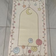 Çocuk Hac umre Seccade Sari