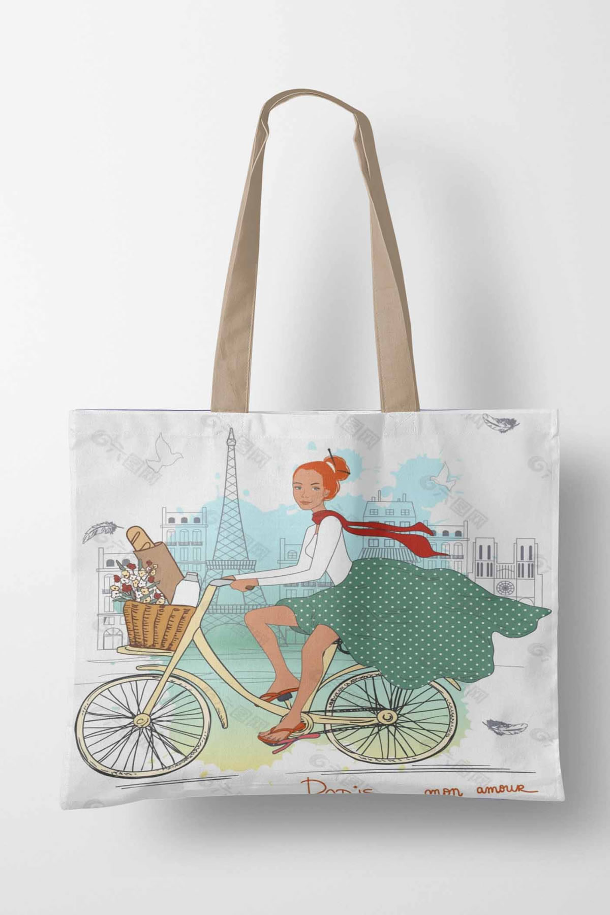 Plaj Ve Alışveriş Çantası Etekli