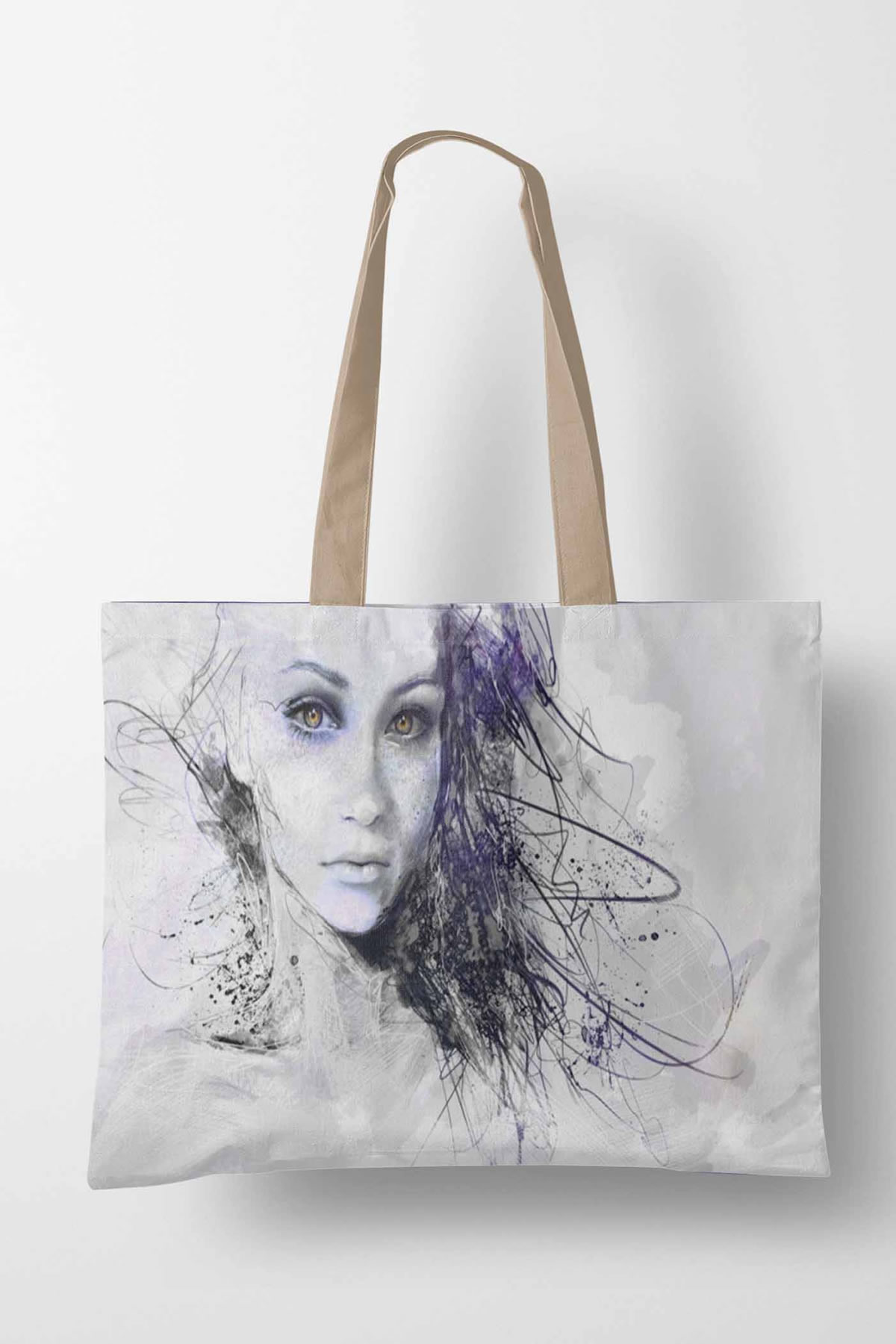 Plaj Ve Alışveriş Çantası Face 2