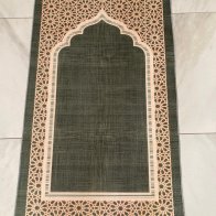 hac umre hediyelik seccade 70x120 cm haki