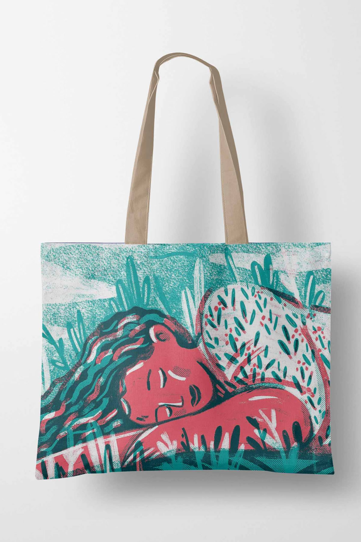 Plaj Ve Alışveriş Çantası Maysa