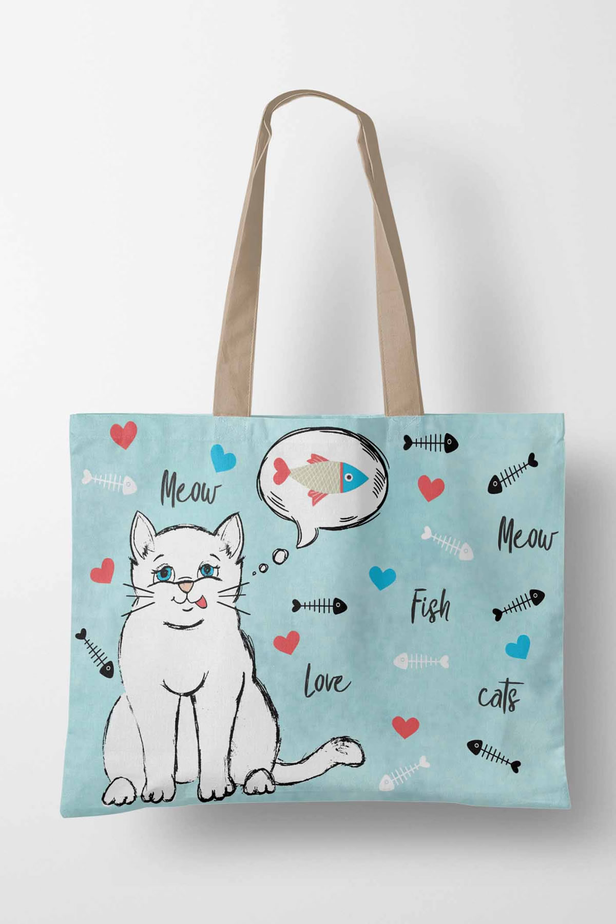 Plaj Ve Alışveriş Çantası meov