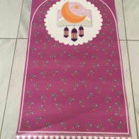 Çocuk Hac umre Seccade pembe