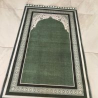 hac umre hediyelik seccade 70x120 cm suyeşili