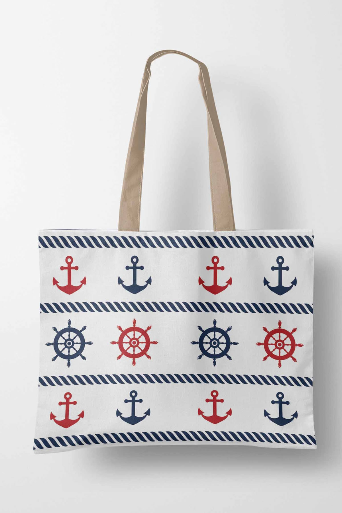 Plaj Ve Alışveriş Çantası capa dümen